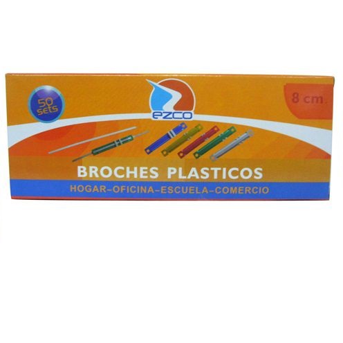 (SKR05) BROCHES NEPACO EZCO X50 PLASTICOS - COMERCIAL - CLIPS